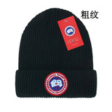 Canada Goose Hat Wool Hat Outdoor Slipover Knitted Hat-CY