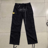 Corteiz Jeans/Overalls Cruise Print American Fashion Brand Men's and Women's Loose Pockets Cargo Pants Truck Straight-Leg Pants