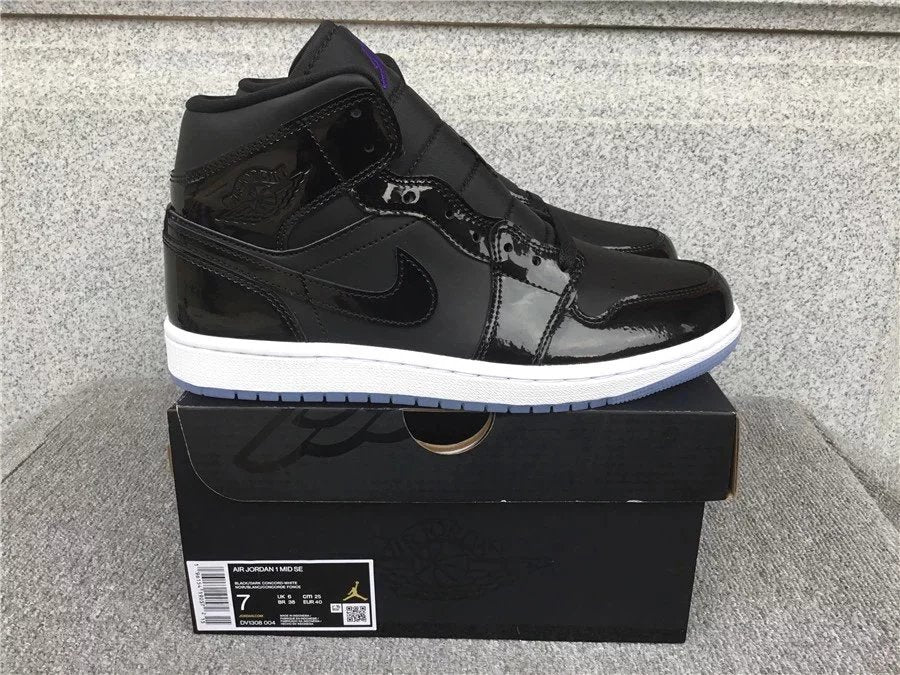 Air Jordan 1 Mid shoes New All-Match Trendy Men's Casual Sports Shoes