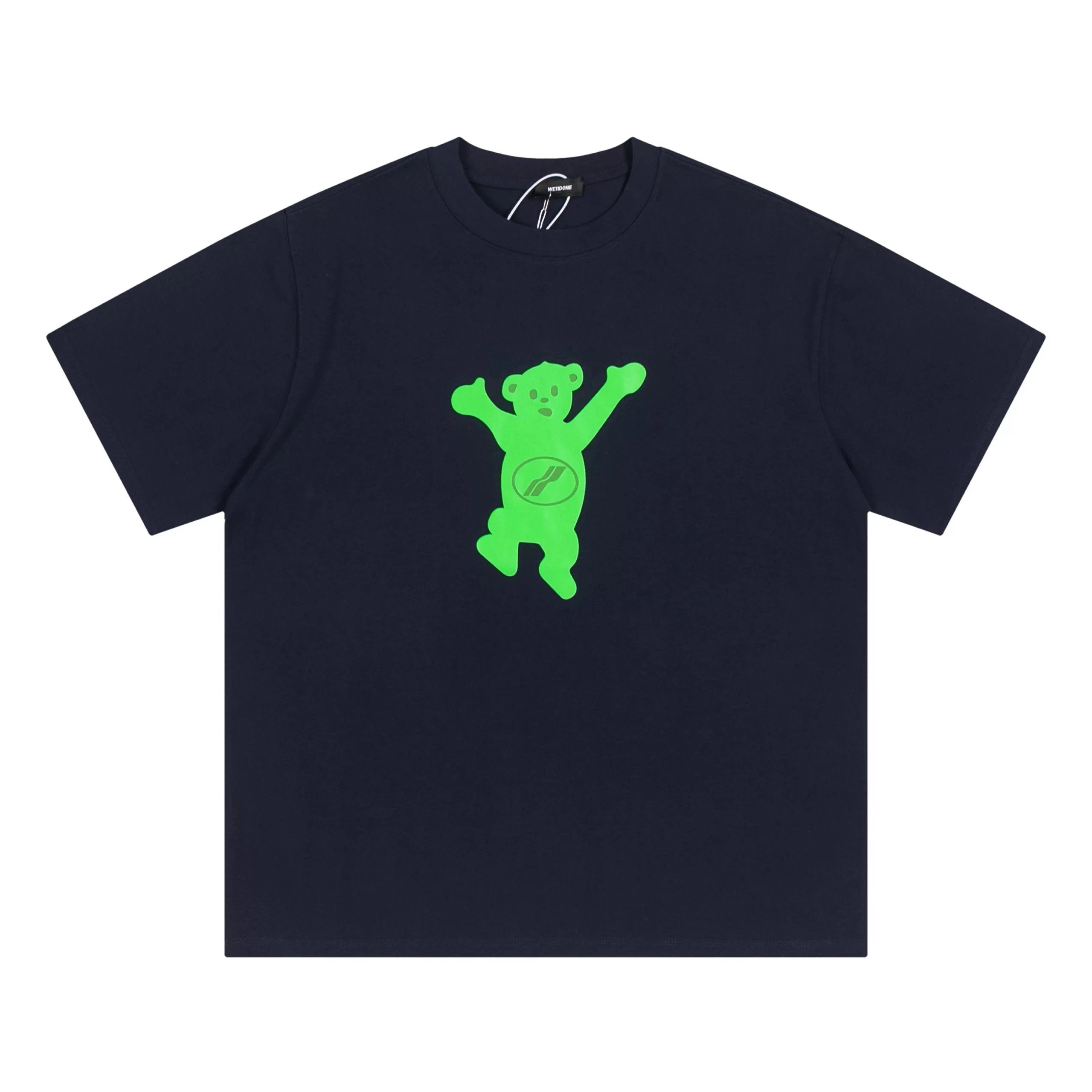 We11done T-shirt Top Spring and Summer New Large Letter Bullet Screen LOGO Simple Short Sleeve T T-shirt Loose Fashion Brand