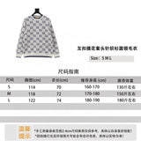 Gucci Sweater Interlocking Jacquard Pullover Sweater round Neck Sweater for Men and Women