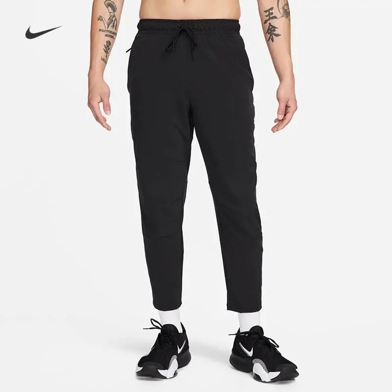 Nike Pants Men's Summer Thin Woven Quick-Drying Breathable Training Casual Running Exercise Pants FB7547