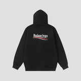 Balenciaga Hoodie Cola HAILANG Embroidered Zipper Hooded Sweater Cardigan Hoodie Coat Men's and Women's Same Style Loose Sports and Leisure All-Matching