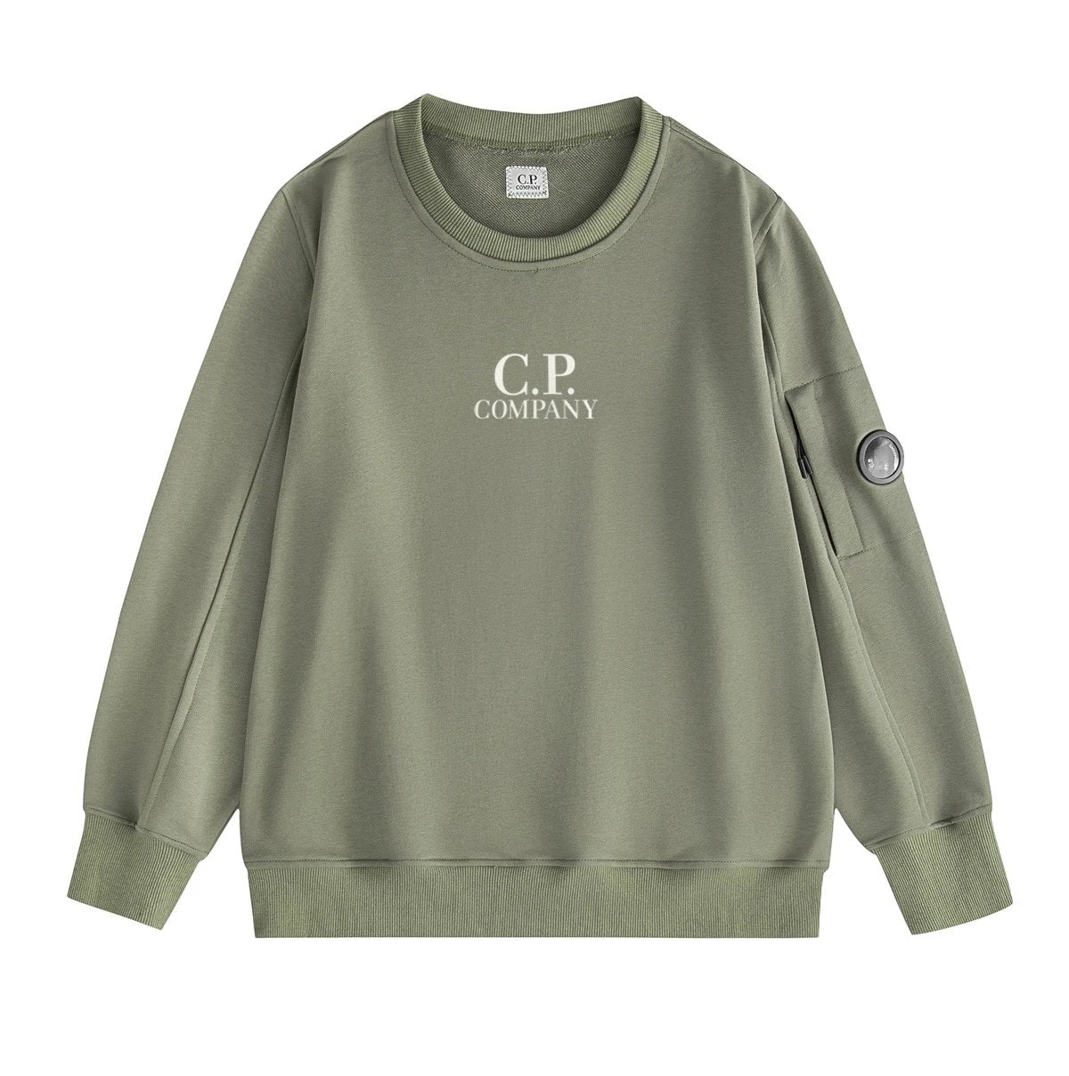 CP Company Hoodie Autumn and Winter New Products CP Glasses Logo Lens round-Neck Pullover