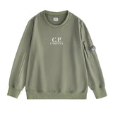 CP Company Hoodie Autumn and Winter New Products CP Glasses Logo Lens round-Neck Pullover