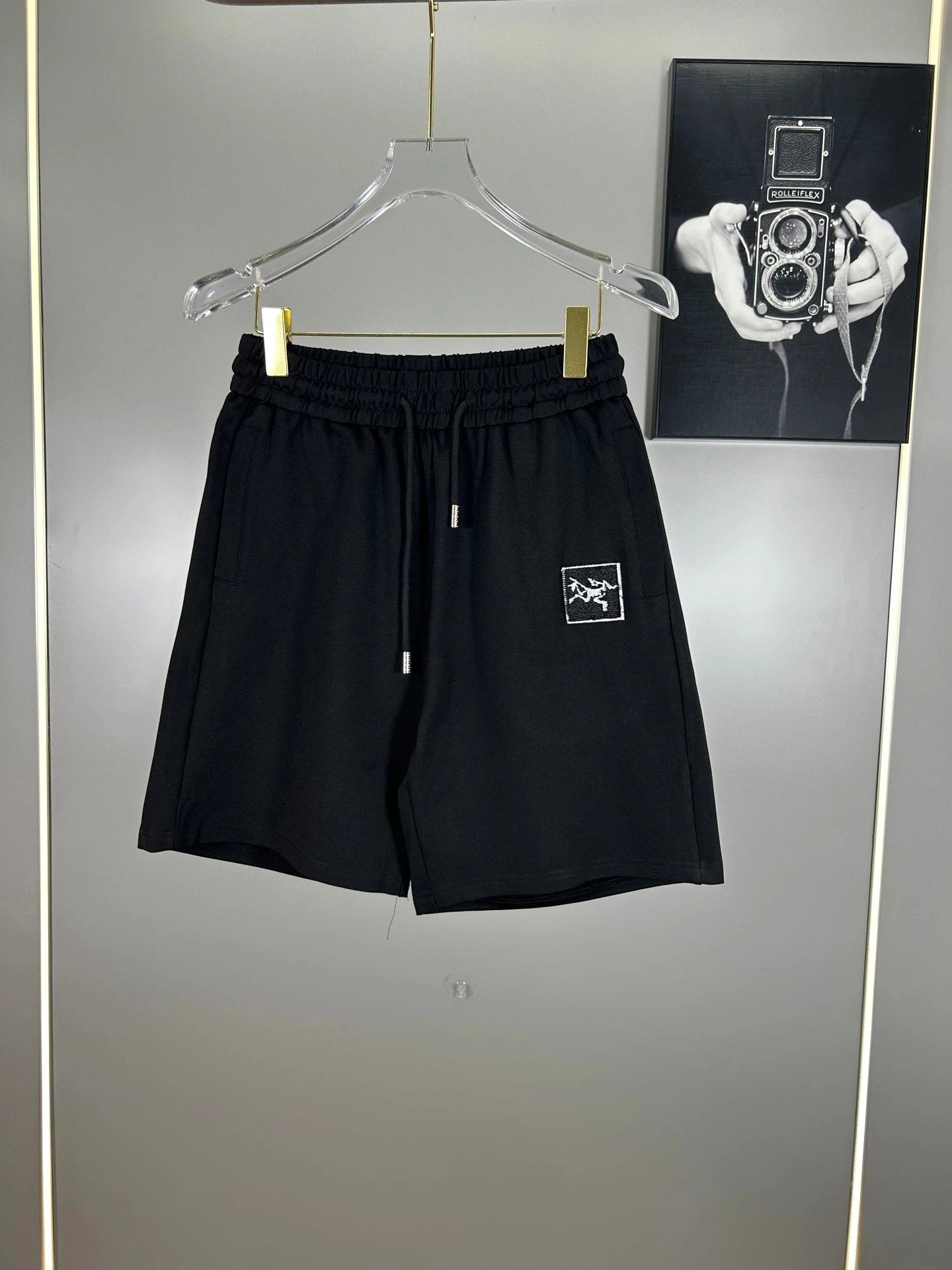 Arc'teryx Shorts Front Bird Embroidery logo Five-point Shorts25ss New Drawstring Casual5Two-Piece Casual Sweatpants Summer Pants Unisex Pure Cotton Sweatpants