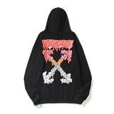 OFF-White Hoodie Cotton Terry Pullover Hoodie Loose Sweater-CY