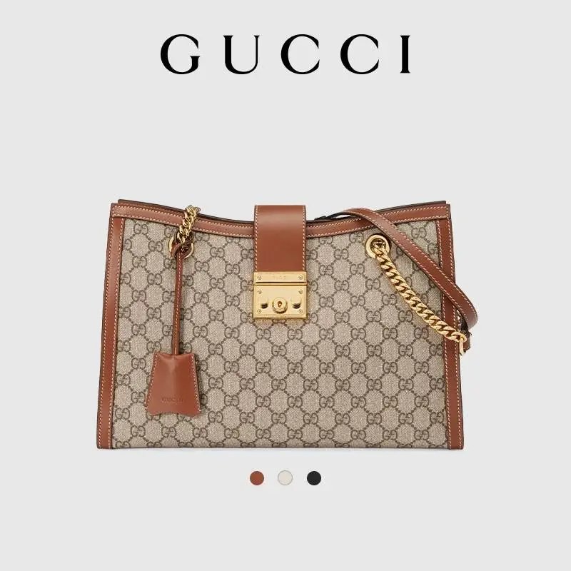 Gucci Bag Padlock Series Medium Women's Backpack Handbag Shoulder Bag