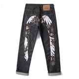 Evisu Jeans Fashion Y2Retro Hip Hop Jeans