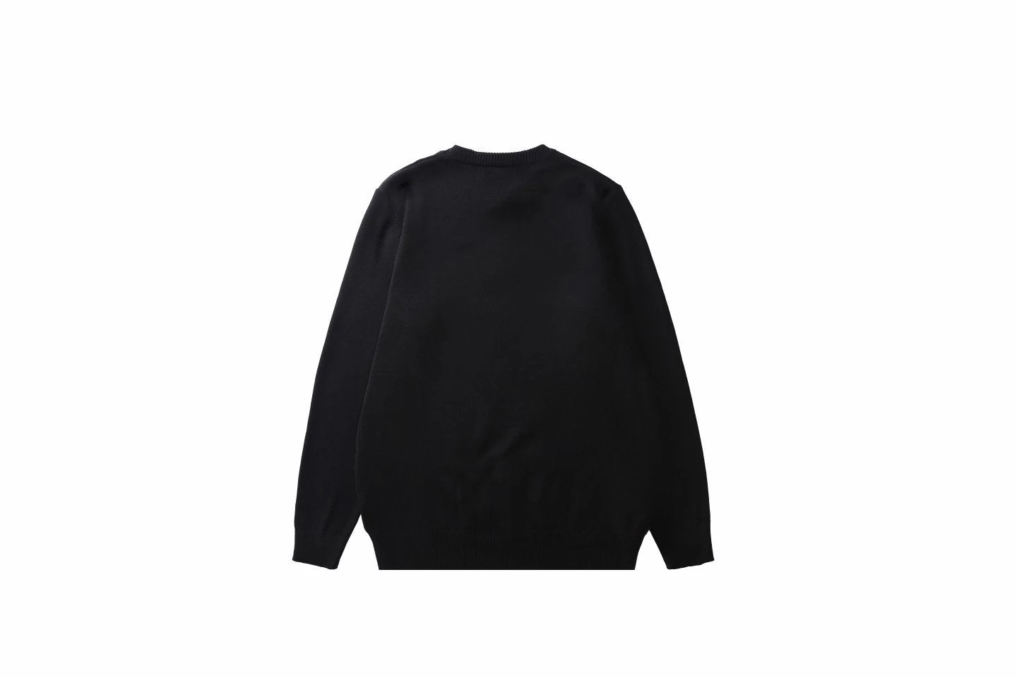 PRADA Sweater round Neck Woolen Sweater P Parents Oversleeves Men and Women Same Style Thicken Lazy Style OS Loose Fit Top Versatile Casual Jacket