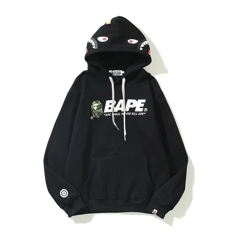 Bape Hoodie Trendy Fashion Sweater Coat