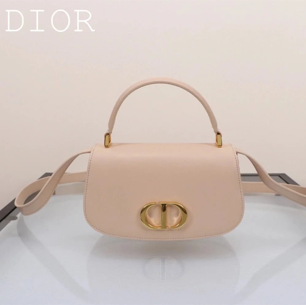 Dior Women's Bag Top version 【Treasure Item】24New30MontaigneAvenue Series Montian Cowhide Handbag Shoulder Messenger Bag Women's Bag