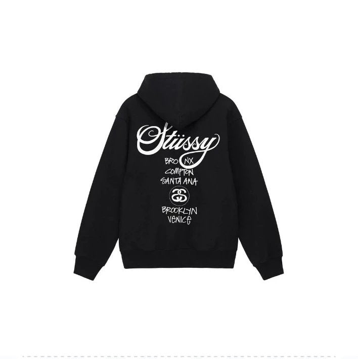 Stussy Hoodie Top Version Stuart Parade Hooded Pullover Fashion Loose Hoodie