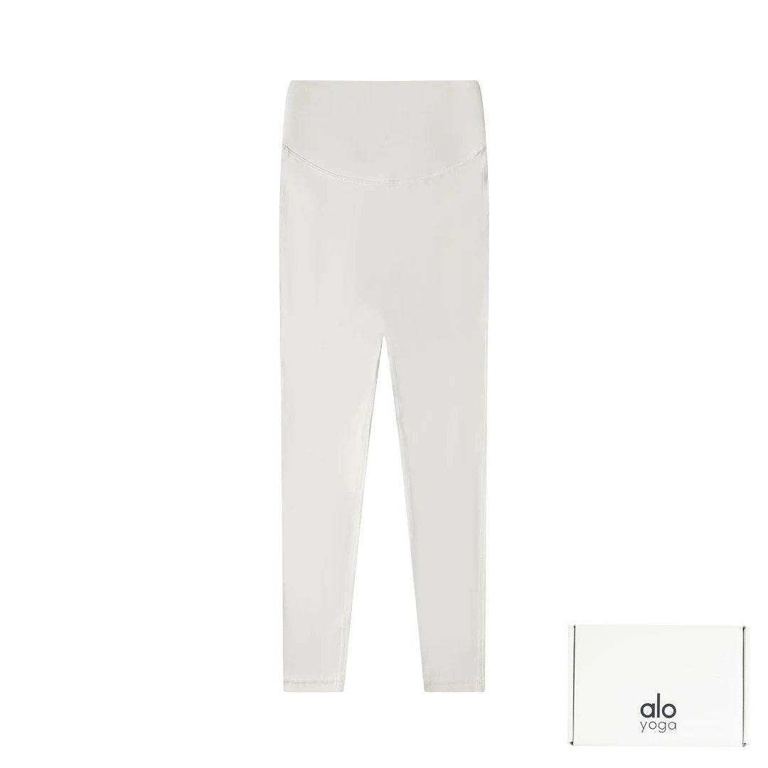 Alo Yoga Yoga Pants Back Small Logo Print logo Cuffed Sweatpants25ss Spring Summer New Women's Cotton Sweatpants Loose Fit Drawstring Plus Size Casual Pants