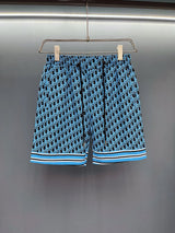Dior shorts Allover Letter Print logo Beach Shorts25ss New Men's and Women's Five-Point Shorts Same Style os Loose Quick-Dry Casual Trendy Brand Big Shorts5Pants