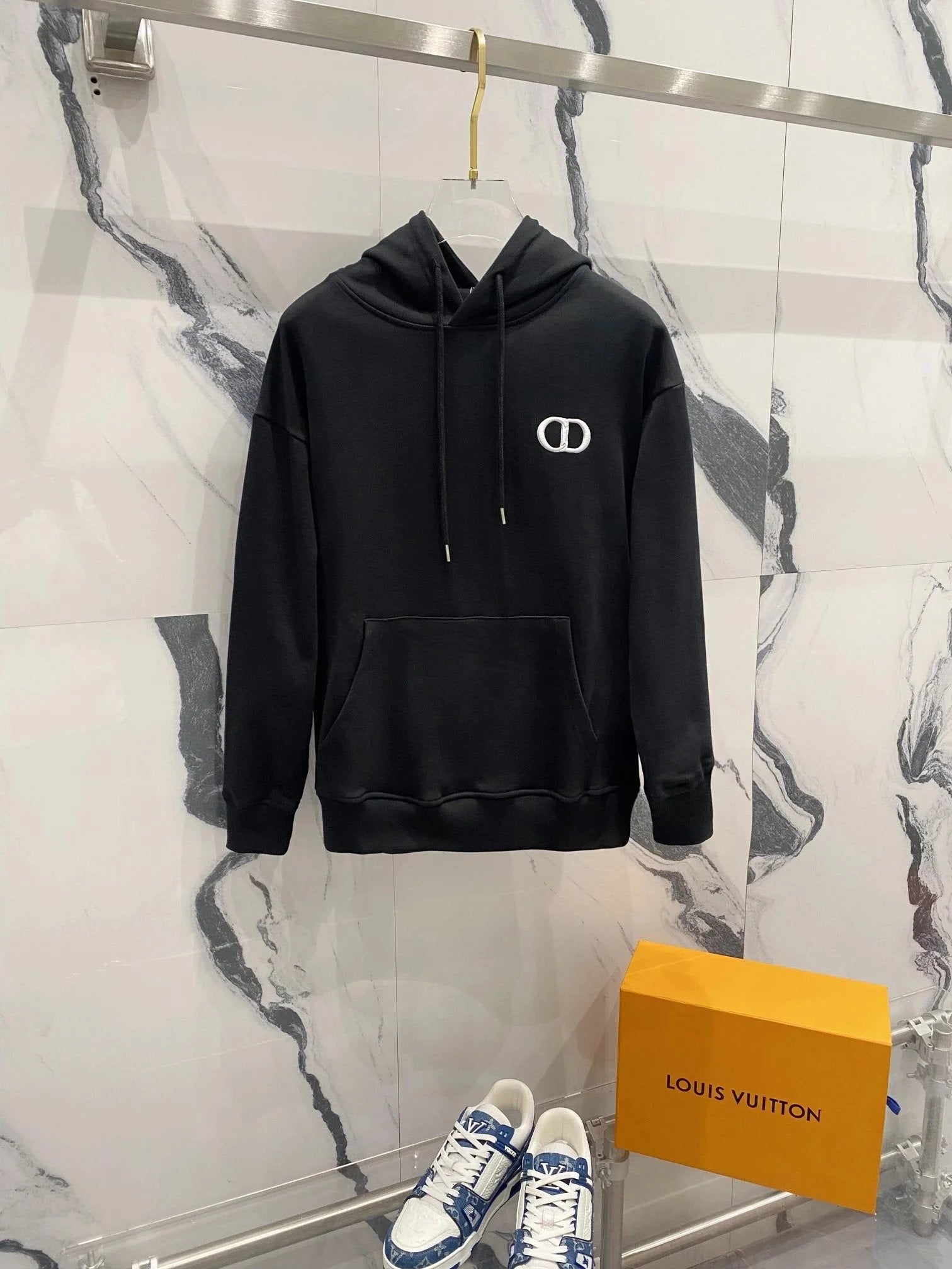 Dior Hoodie `Top`High-Grade Version Fashionable All-Match Hooded Sweater002