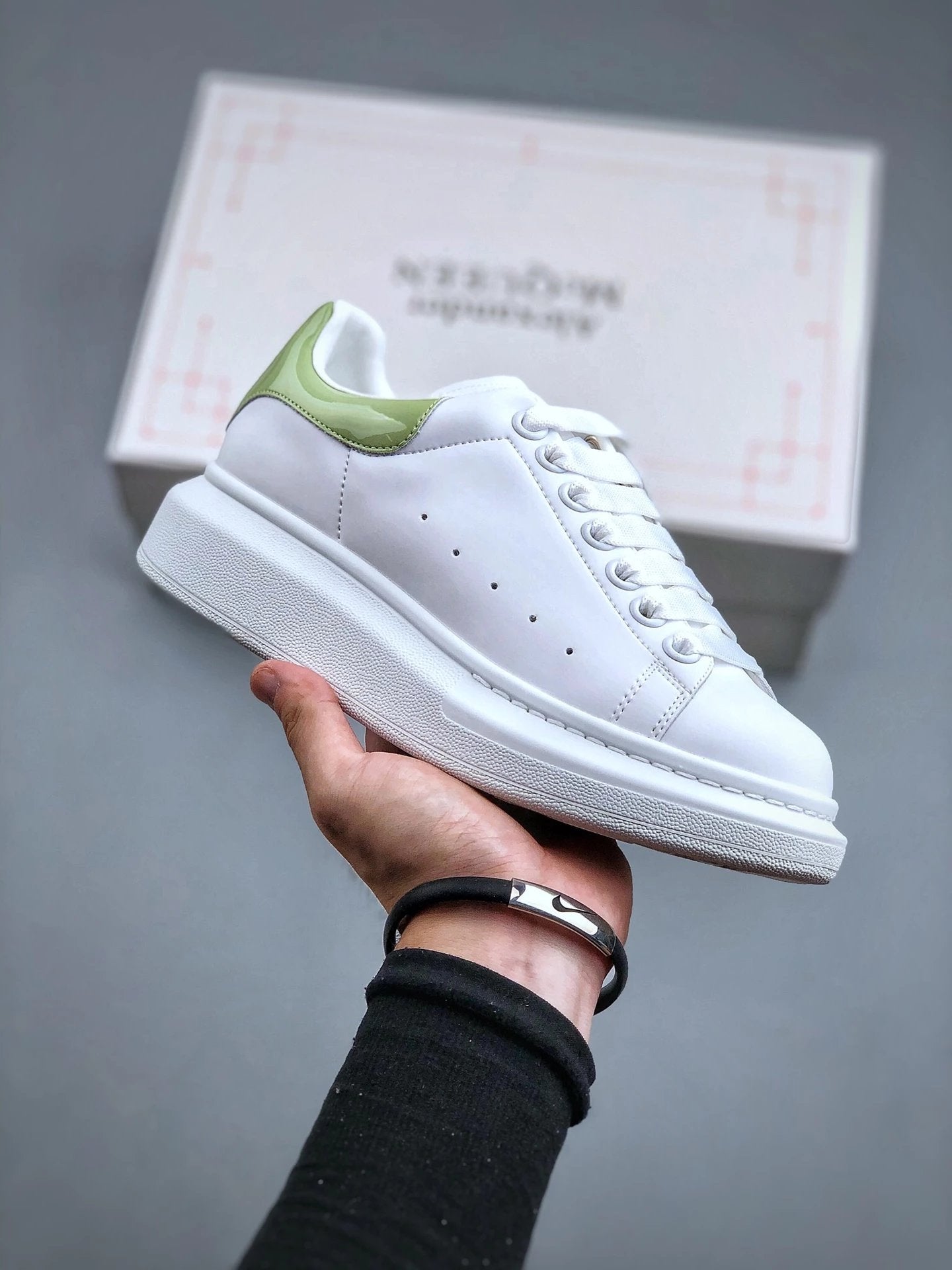 McQueen Shoes High Version Quality New Trendy Fashion Joker Casual Sneaker05