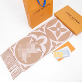 Louis Vuitton LV Scarf Big Mahjong Double-Sided Wool Cashmere Tassel Long Scarf Same Style for Men and Women