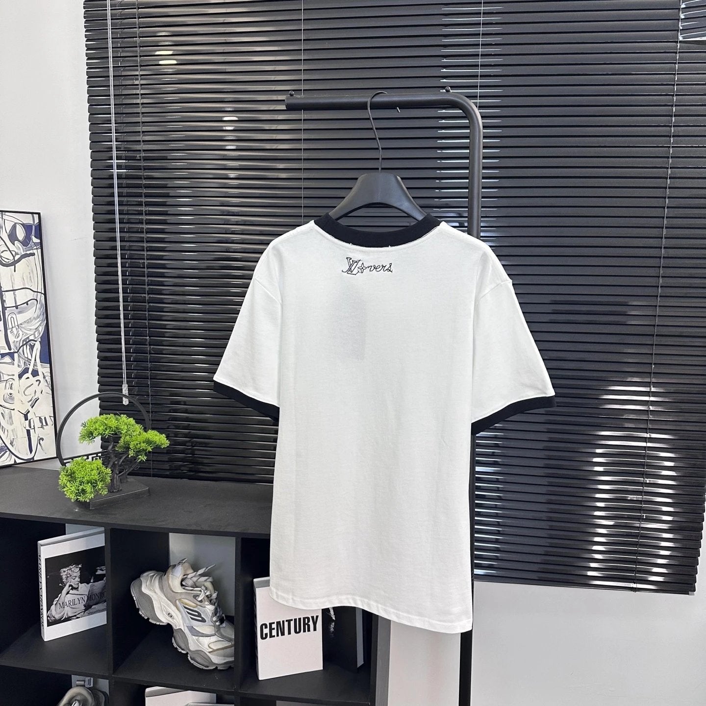 Louis Vuitton LV T-shirt Western Cowboy Series Print Embroidery logo round Neck Short Sleeve25ss New Pure Cotton Unisex Style T T-shirt OS Loose Fit Base Shirt G Home Top Half Sleeve T-Shirt