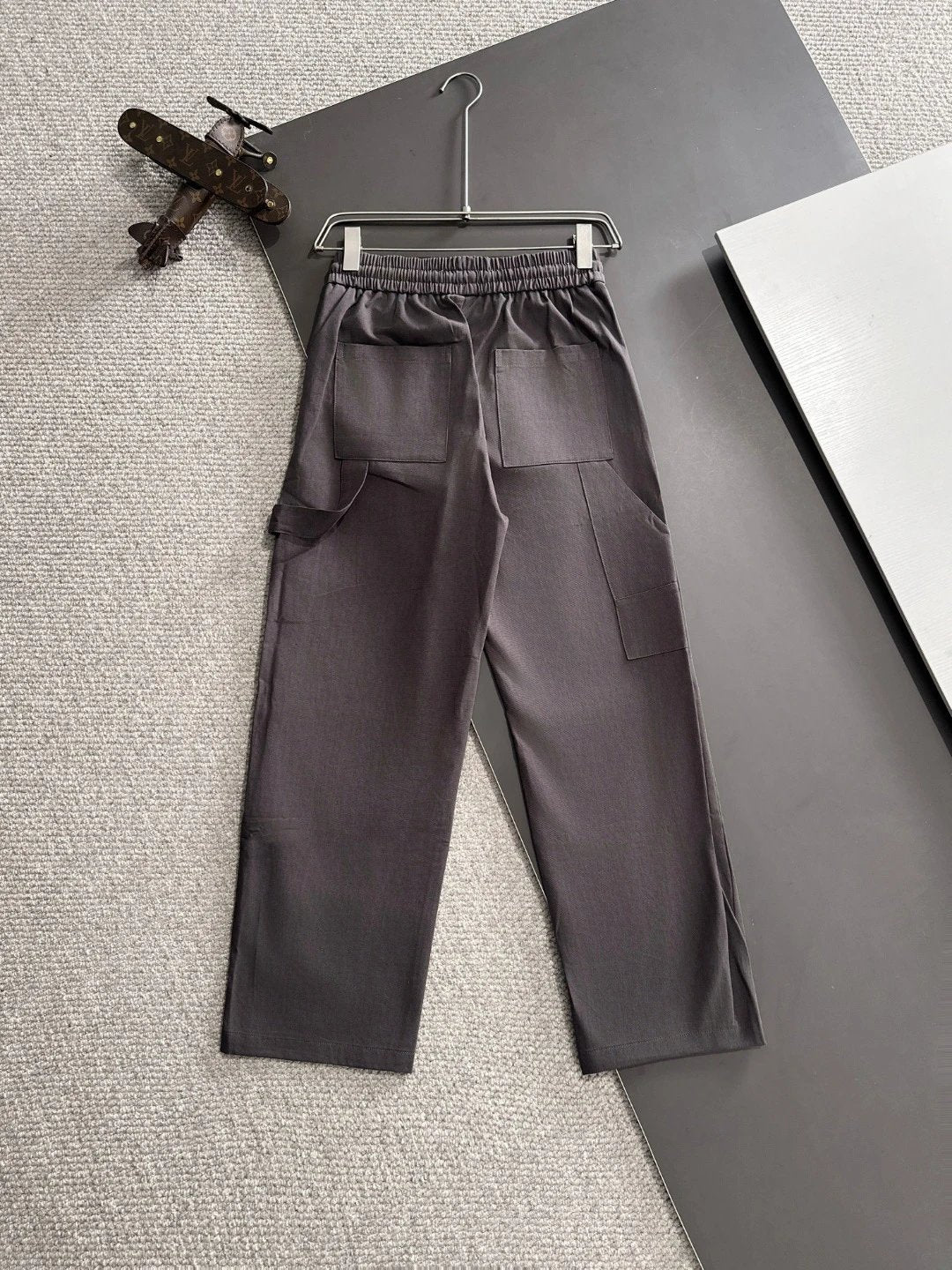 Gucci Sweatpants Front Body Double G Letter Printing logo Straight-leg Sweatpants25ss Spring Summer New Sports Casual Loose Unisex Versatile Plus Size Sweatpants