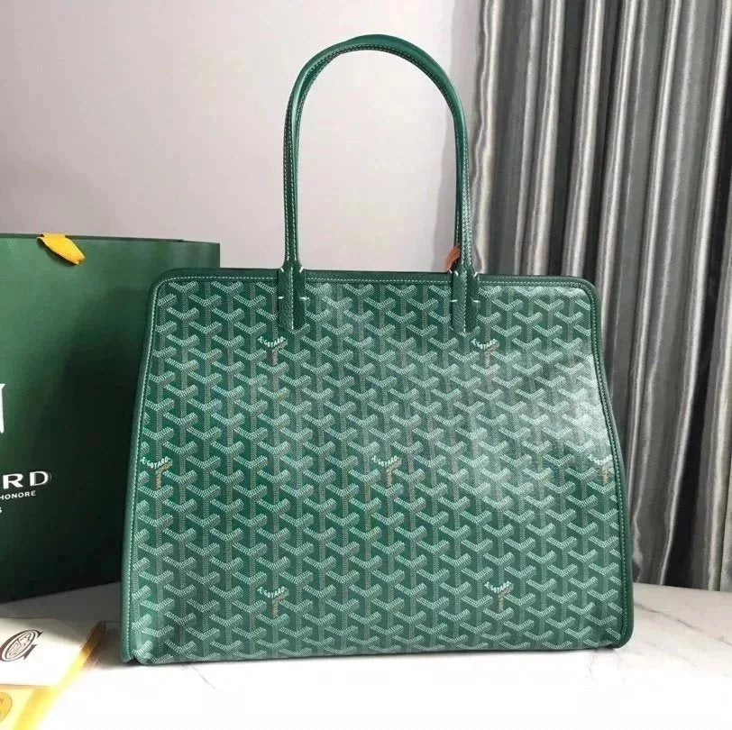 Goyard Bag Top version 【Version】Gojia New Product Hardy Small Size Commuter Bag Brand New Version Shopping Bag Women's Briefcase Mummy Bag Elegant DE Tote Tote Bag Large Capacity Women's Bag