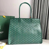 Goyard Bag Top version 【Version】Gojia New Product Hardy Small Size Commuter Bag Brand New Version Shopping Bag Women's Briefcase Mummy Bag Elegant DE Tote Tote Bag Large Capacity Women's Bag