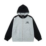 Balenciaga Hoodie New Hooded Zipper Sweatshirt Jacket Outdoor Camping Hiking Sports Casual Unisex Thickened
