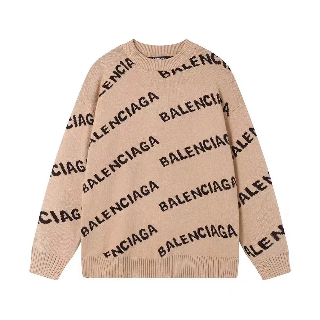 Balenciaga Clothing Fashion Trendy Sweater High Version Sweater