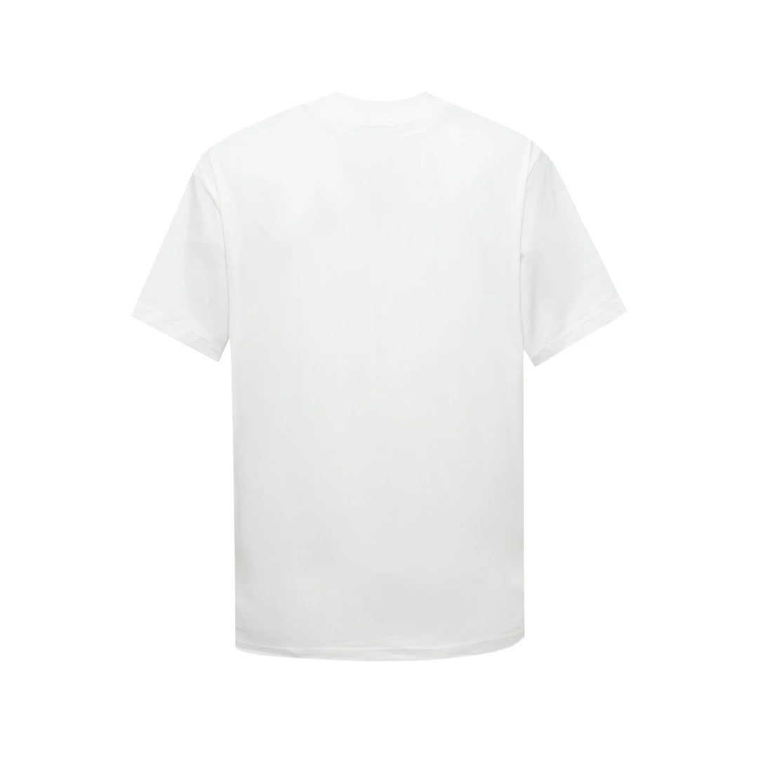 Balenciaga T-shirt New Style Qixi Festival Heart-shaped Collaboration logo round Neck Short Sleeve25ss New pure cotton T Unisex T-Shirt OS Loose Fit Base Shirt Top T-Shirt Short Sleeve