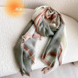 Dior Scarf Shawl Scarf Cashmere Light Autumn and Winter Scarf Long Scarf
