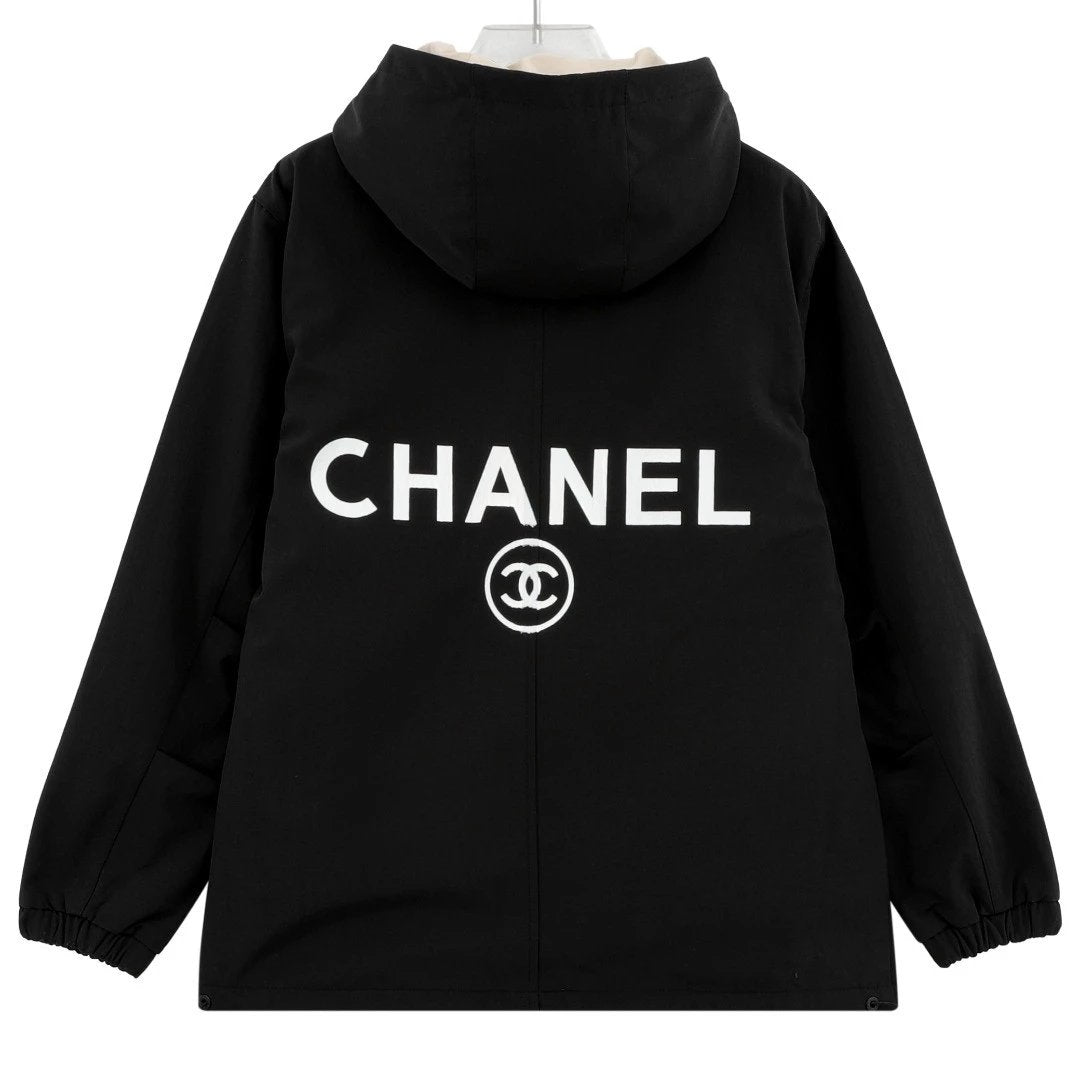 Chanel Jackets High Version/Embroidered Slogan Vintage Zipper Trench Coat
Size:XS-L