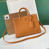 Burberry Women's Bag Top version 2022New Grade Surrogate Shopping Babao-Li Latest Version Upright Women's Tote tote Bag Shopping Bag Shoulder Messenger Handbag Women's Bag