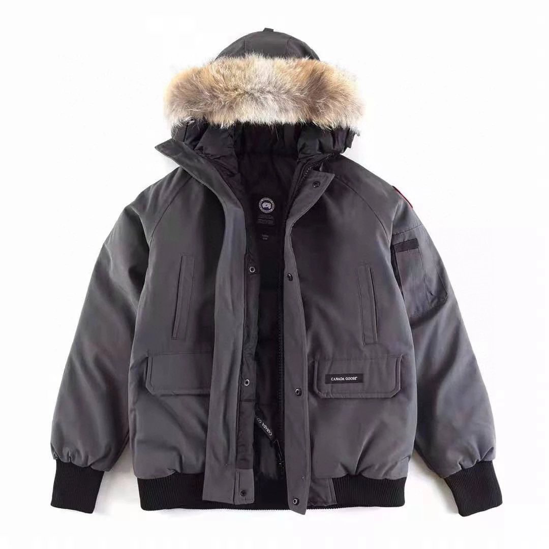 Canada Goose Down Jacket Top Version01Couple Wear Thickened Warm Ski Men's and Women's down Jacket Jacket Flight Jacket