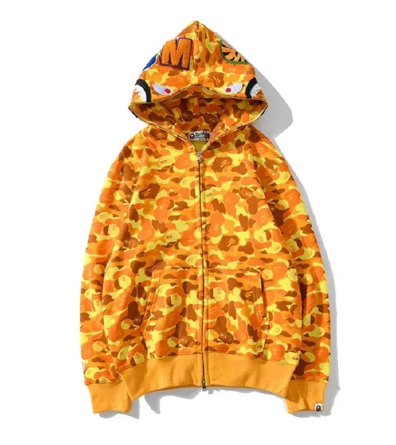 Bape Hoodie Trendy Fashion Sweater Coat