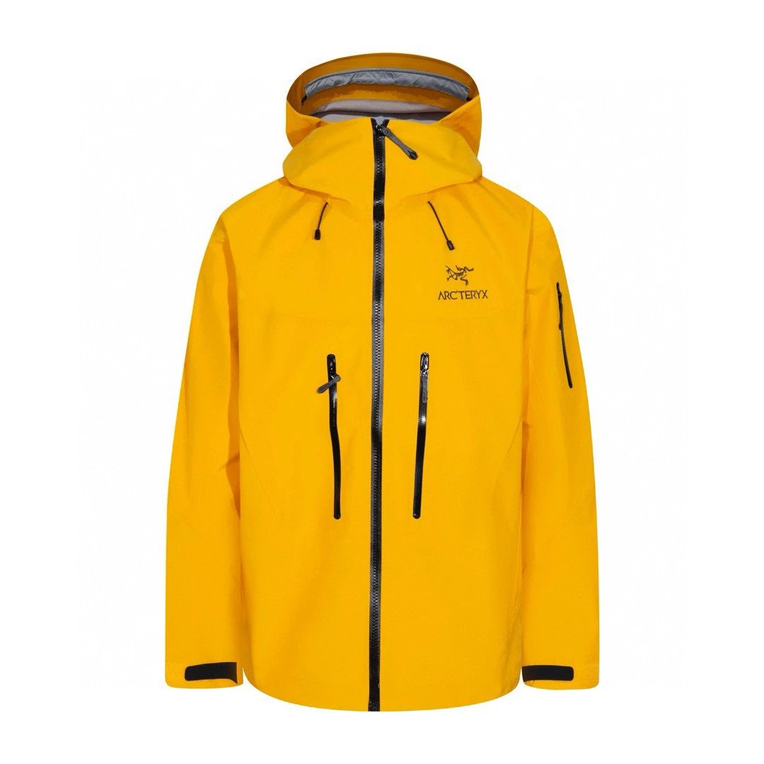 Arc'teryx Jackets Top Version of Each Model Collection Hard Shell Shell Jacket Windproof Waterproof Hooded Jacket Men's and Women's Coats