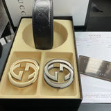 Louis Vuitton LV Belt Double Buckle Gift Box Belt