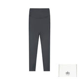 Alo Yoga Yoga Pants Back Small Logo Print logo Cuffed Sweatpants25ss Spring Summer New Women's Cotton Sweatpants Loose Fit Drawstring Plus Size Casual Pants