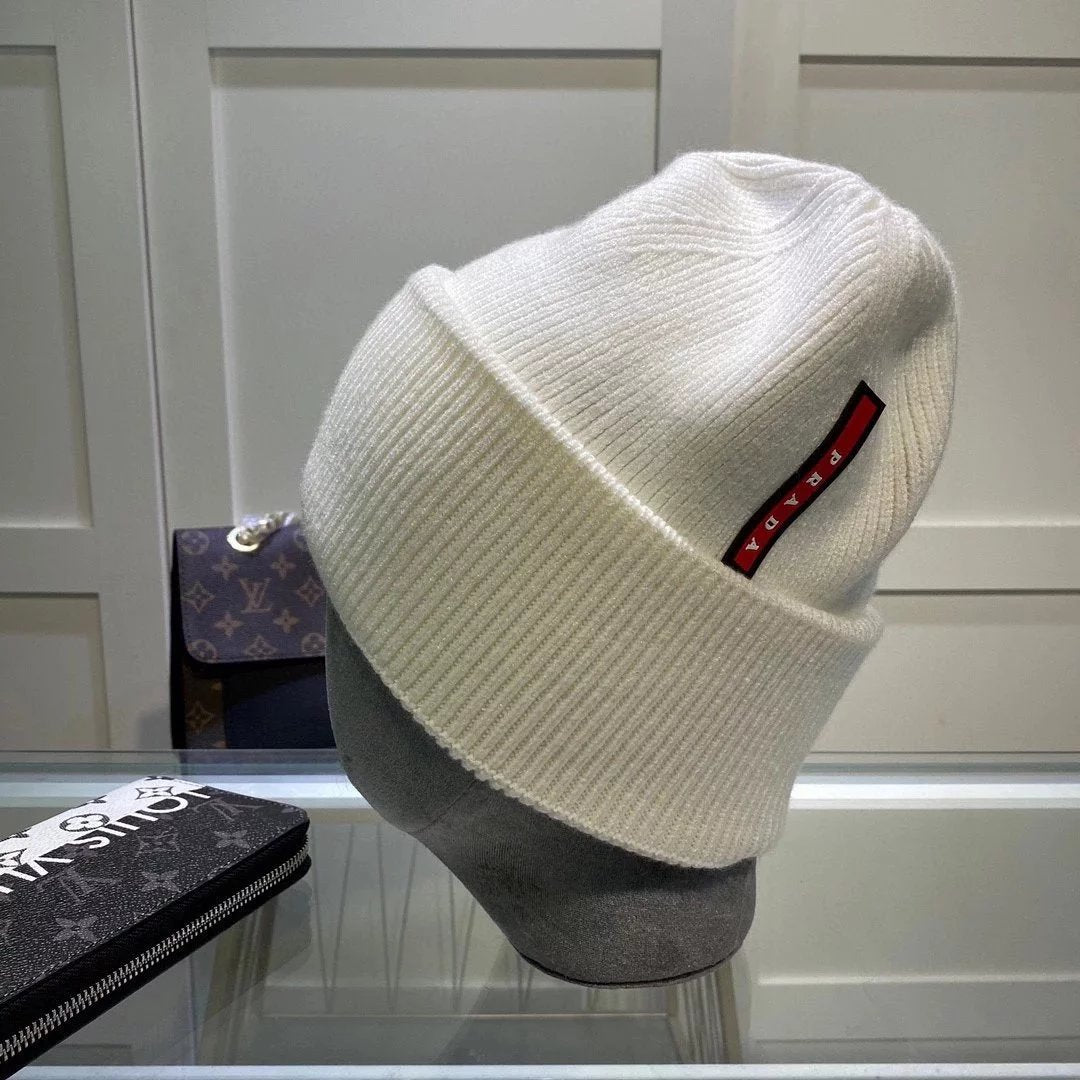 PRADA Hat Fashion Trend Woolen Cap