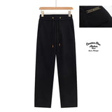 Dior Sweatpants Back Pocket Letter Embroidery logo Straight-leg Sweatpants25ss Spring Summer New Sports Casual Loose Unisex Versatile Plus Size Sweatpants