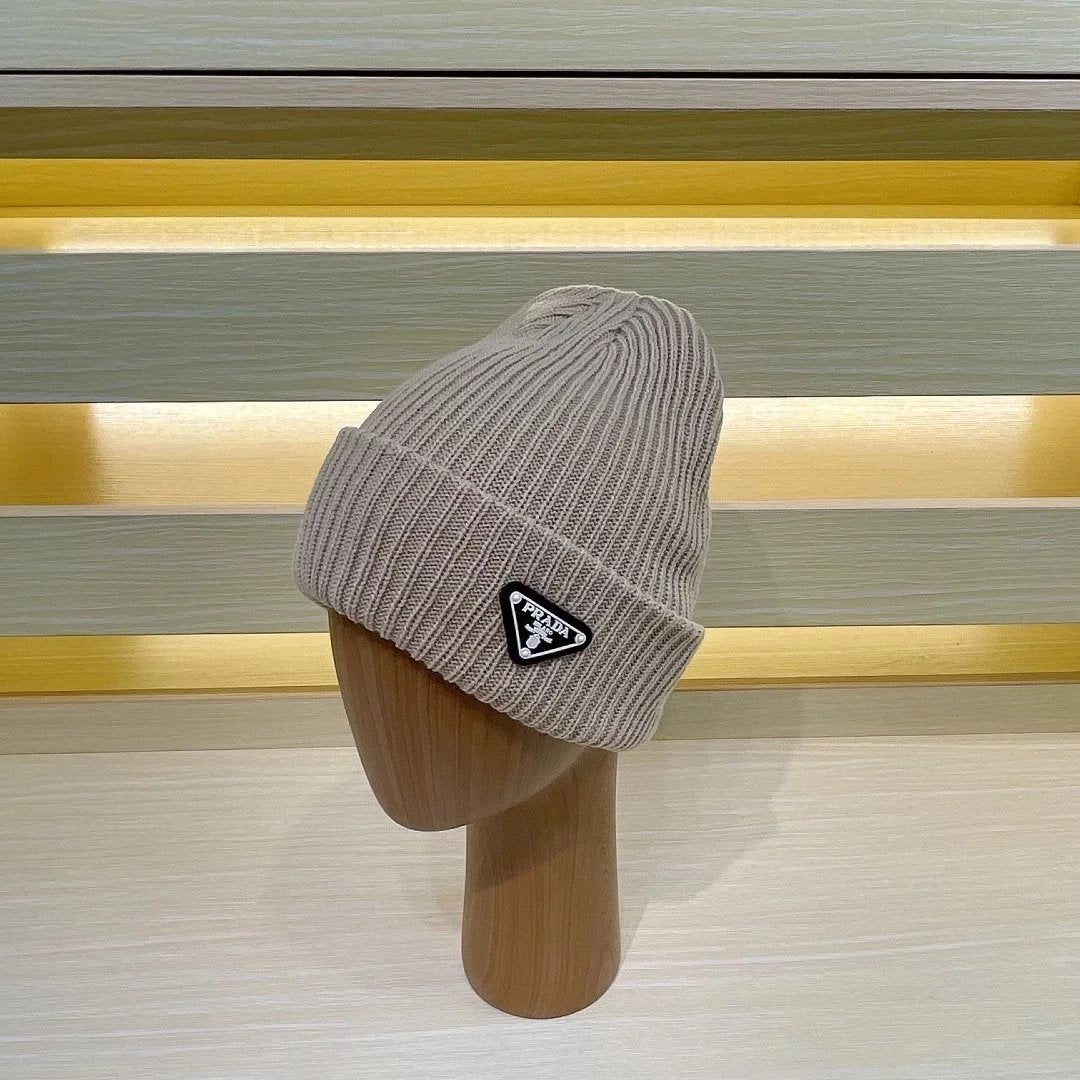 PRADA Hat Fashion Trend Woolen Cap