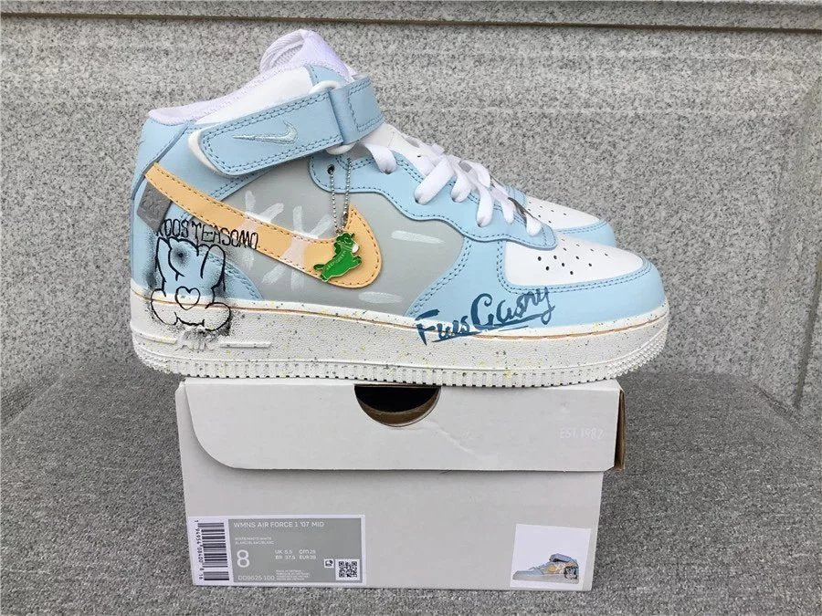 Nike Air Force 1 High shoes New All-Match Trendy Men's Casual Sports Shoes
