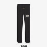 ESSENTIALS Sweatpants Top Version22SS1977Digital Flocked Printed Loose Tappered Trousers