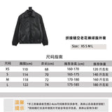 Louis Vuitton LV Jackets Coat Stitching Hollow Baseball Jacket Men and Women Same Style