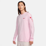 Nike Men T T-shirt Sports Casual Breathable Valentine's Day Printed round Neck Long Sleeve Pullover Spring FV3994