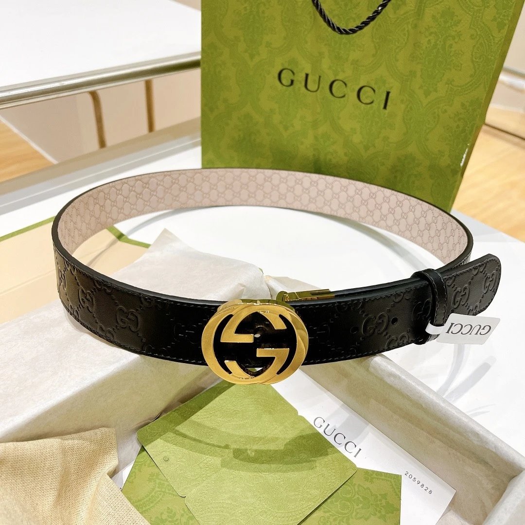 Gucci Belt Top version 4.0cm Men's and Women's Classic Belt Casual Fashion Belt Imported from Italy Cowhide Leather Pairs g Belt Ancient Home g Jiaguqi Guqi Pant Belt Man's Belt Pants Belt Men's Leather Belt Buckle Light Luxury Business Youth Leisure Birt