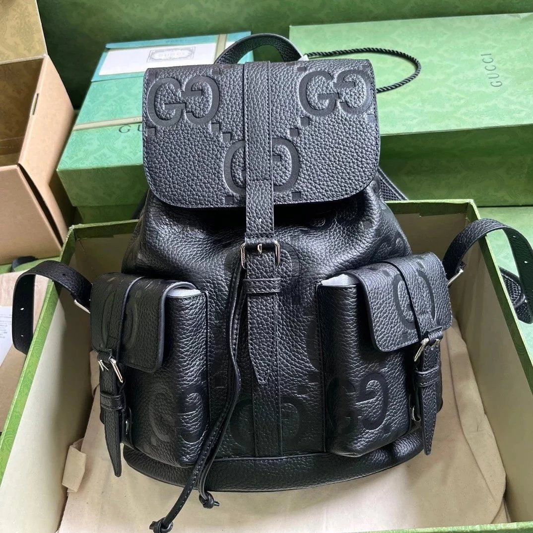 Gucci Backpack Top version 【Original Genuine Goods Leather】2023New Ophidia Brand New Super Double G Series Backpack Cowhide Pressure G Original Leather Women's Backpack Schoolbag Women's Small Backpack26cm739503