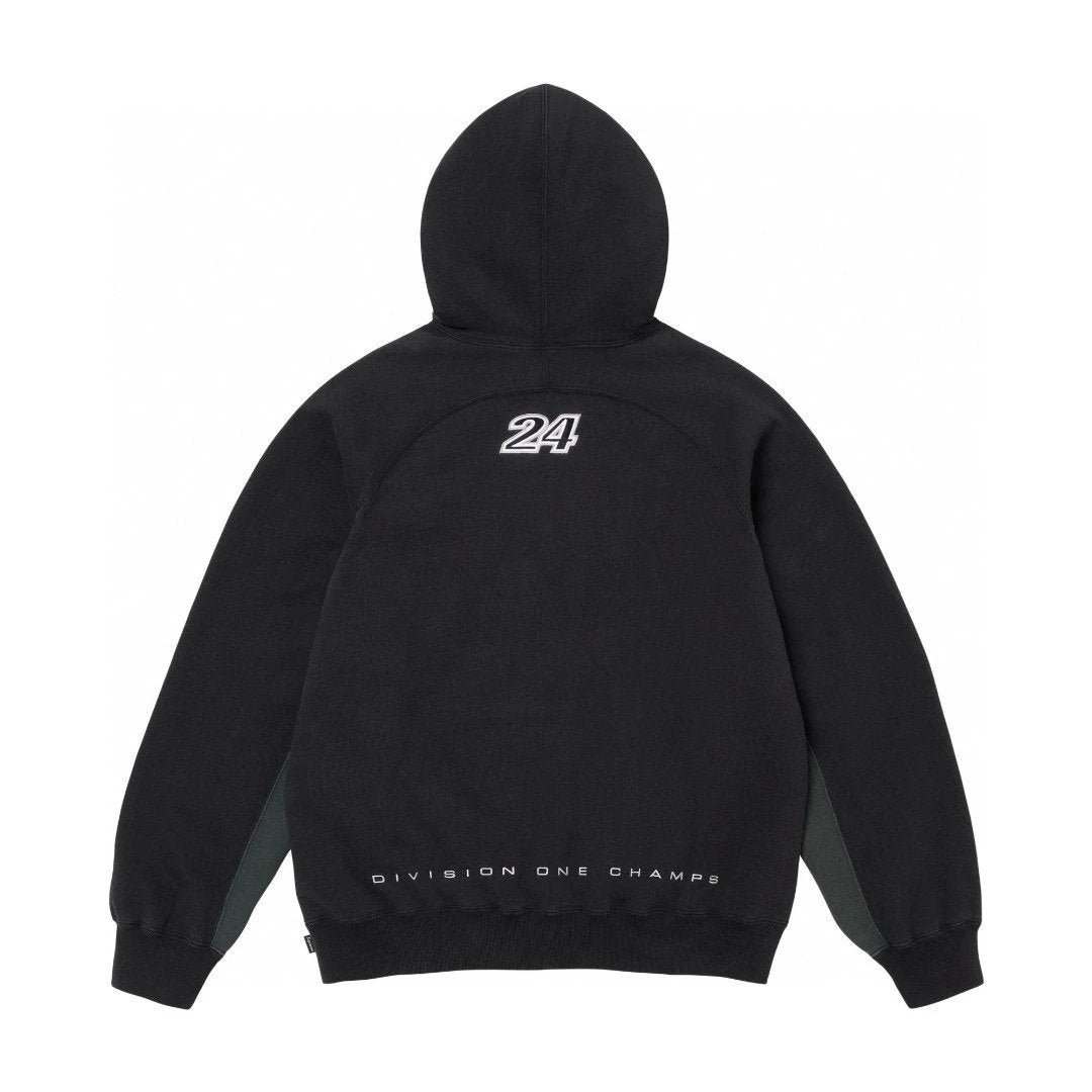 Supreme Hoodie Top Version24FW Color block embroidery LOGO Vintage Hoodie