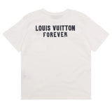 Louis Vuitton LV T-shirt Inverted Chest Letters Print logo round Neck Short Sleeve25ss New pure cotton T Unisex T-Shirt OS Loose Fit Base Shirt Top Half Sleeve T-Shirt
