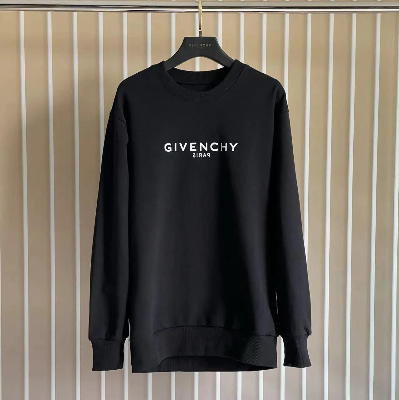 Givenchy Hoodie Top Version Counter Same Style round Neck Pullover Hooded Sweater Top Men and Women Same Style Autumn and Winter Leisure