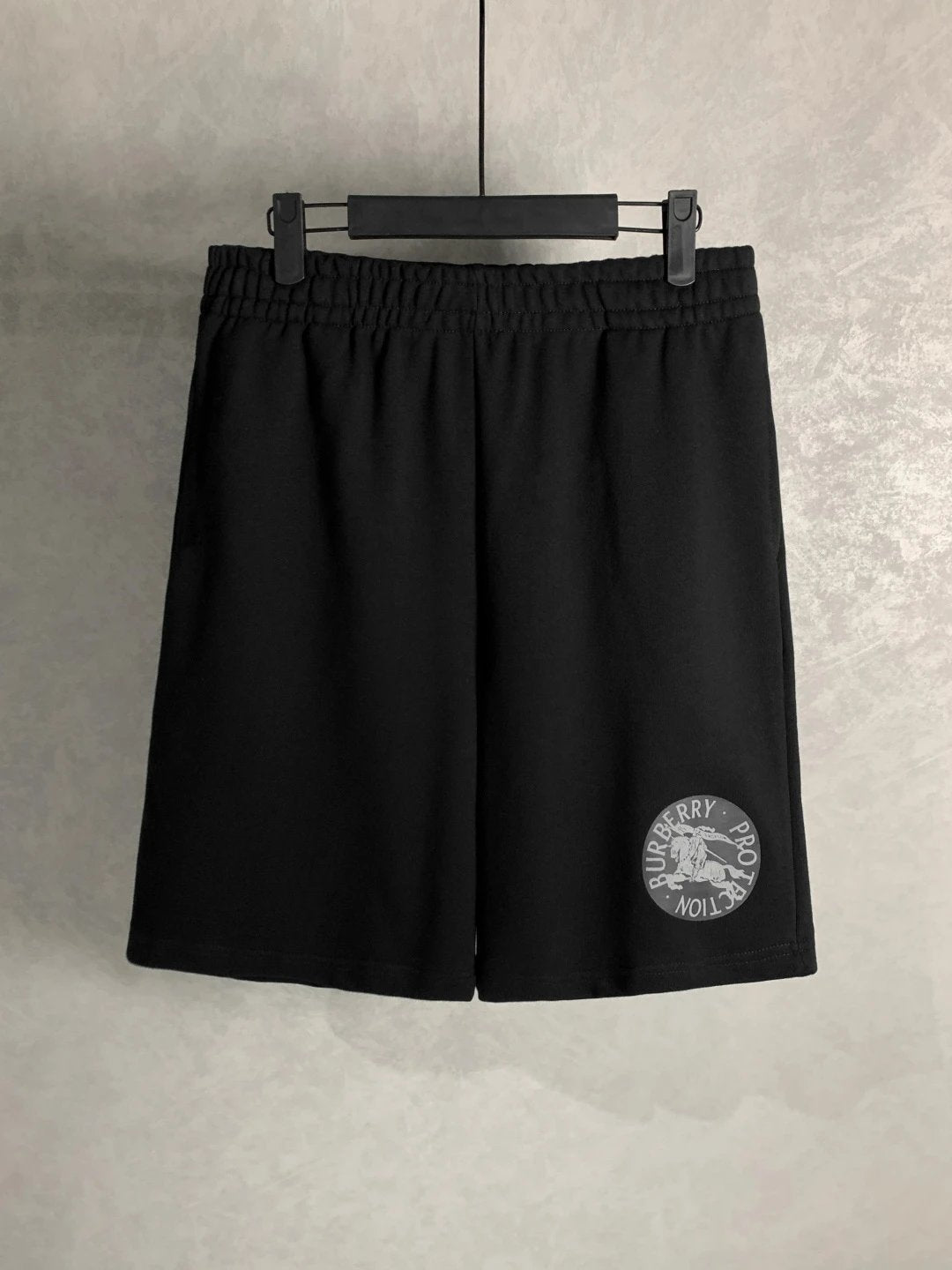 Burberry Shorts Front Foam Print logo Five-point Shorts25ss New Drawstring Casual Summer Pants5Two-in-One Casual Sweatpants for Men and Women, Pure Cotton Joggers